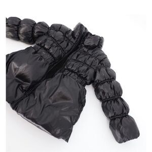 Old Navy Black Flare Bubble Coat Size 4T